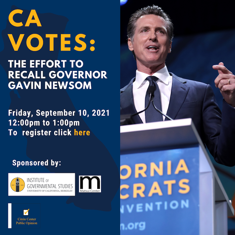 Newsome CA Votes Recall Event 2021